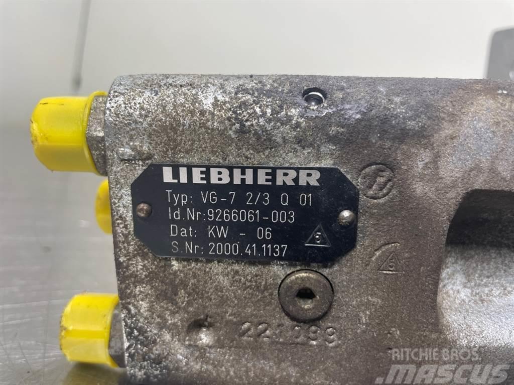 Liebherr A316-9266061-Servo valve/Servoventil/Servoventiel Componenti idrauliche