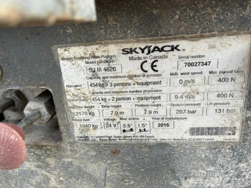 SkyJack 4626 Piattaforme a pantografo