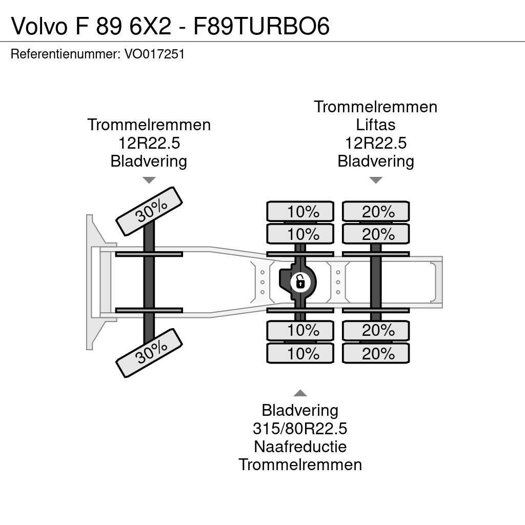 Volvo F 89 6X2 - F89TURBO6 Motrici e Trattori Stradali