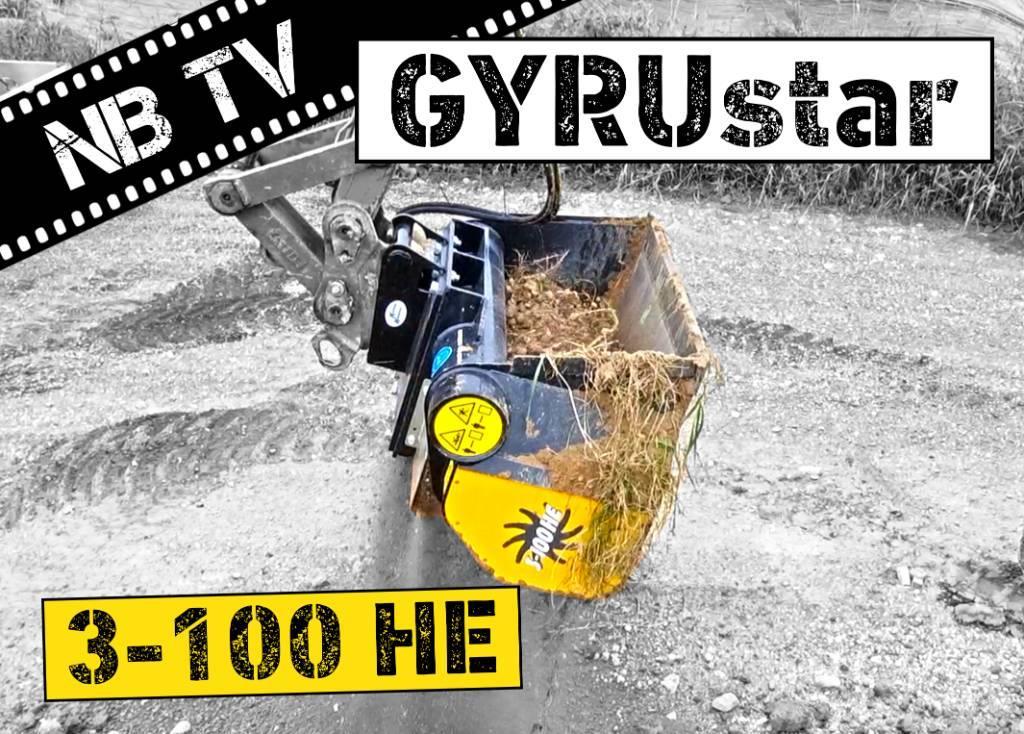 Gyru-Star 3-100HE (opt. Lehnhoff MS03, Verachtert) Benne vaglianti