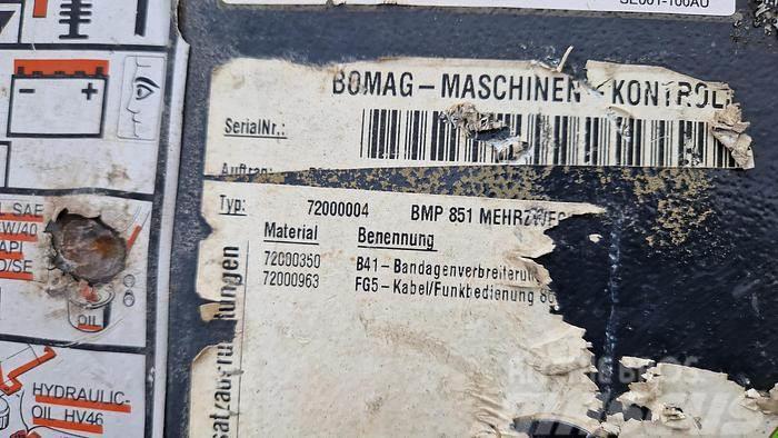 Bomag BMP851 Grabenwalze Altri rulli