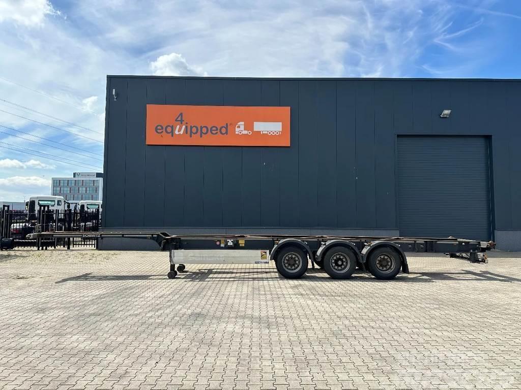 Schmitz Cargobull 45FT HC, leeggewicht: 4.240kg, BPW+trommel, NL-cha Semirimorchi portacontainer
