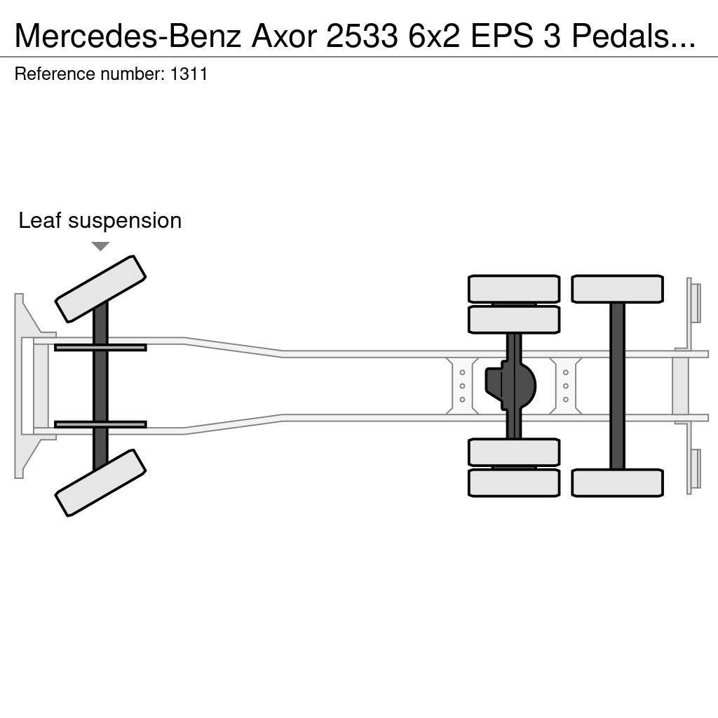 Mercedes-Benz Axor 2533 6x2 EPS 3 Pedals Chassis Cab Good Condit Autocabinati