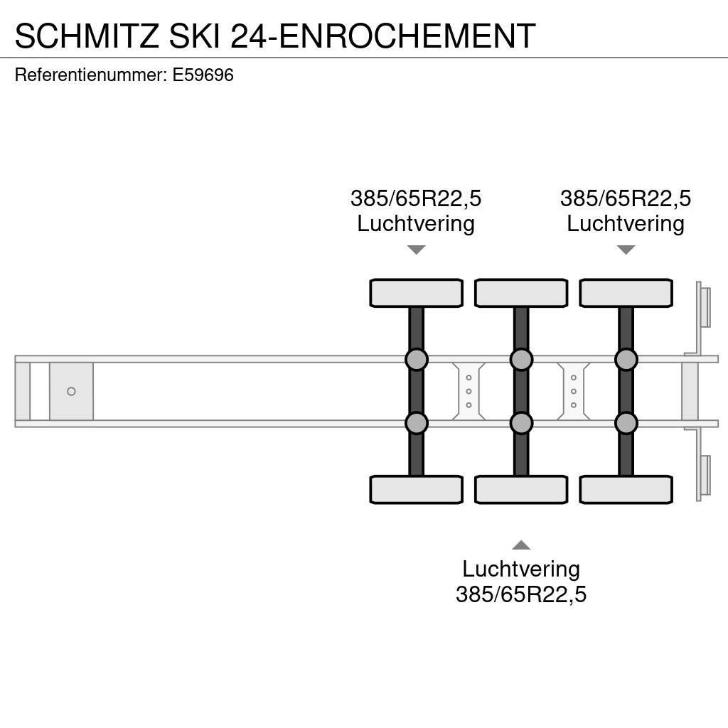 Schmitz Cargobull SKI 24-ENROCHEMENT Semirimorchi a cassone ribaltabile