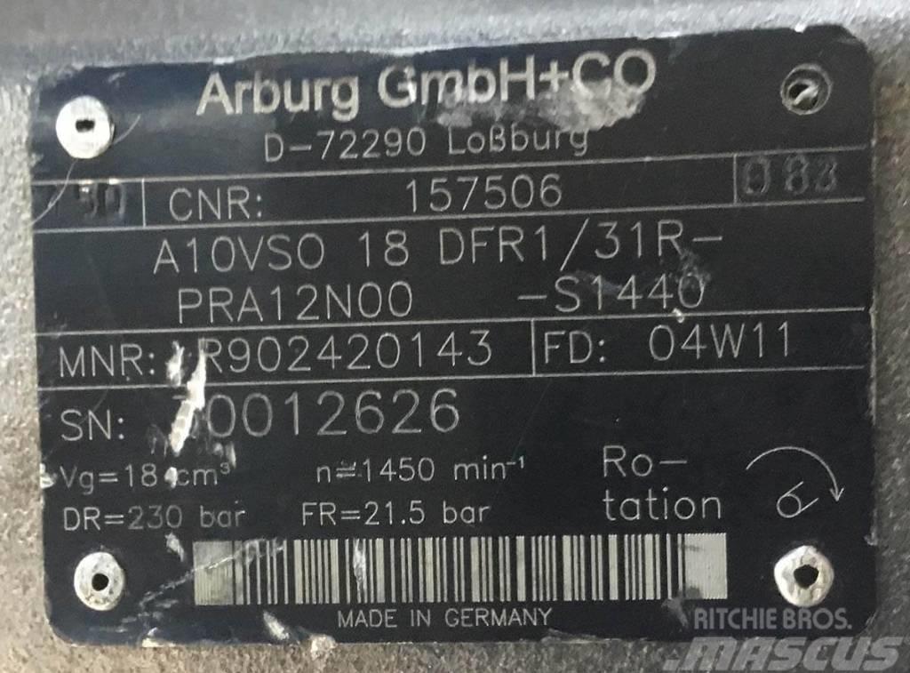  Arburg Gmbh+CO A10vs018 Componenti idrauliche