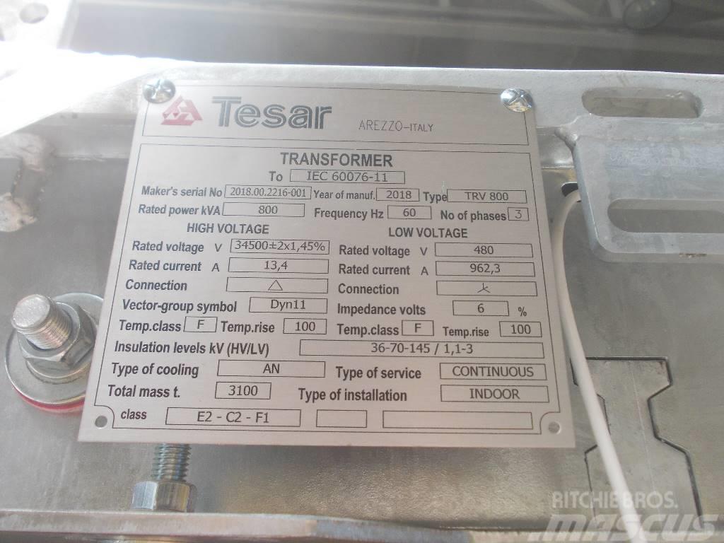  Trasformatore TESAR TRV 800 Componenti elettroniche