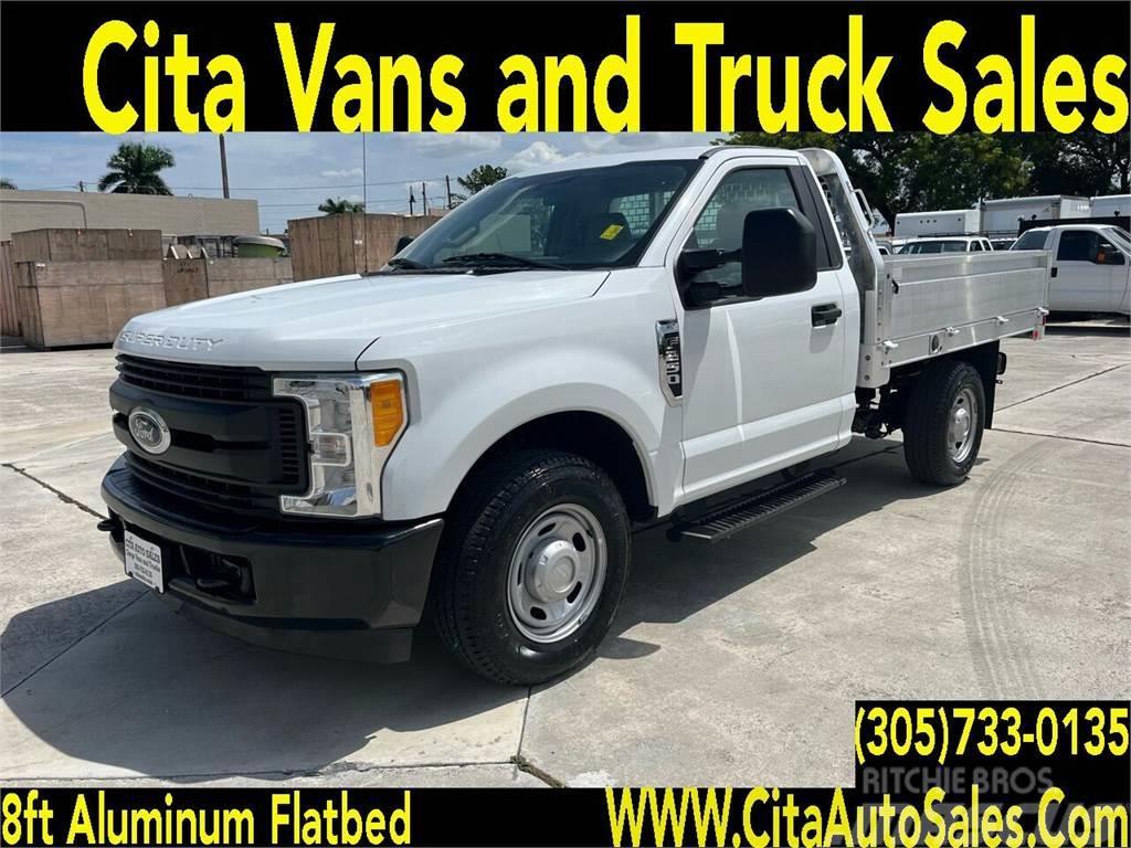 Ford F250 SD 8FT ALUMINUM *FLATBED*WITH DROP DOWN SIDES Camion con sponde ribaltabili