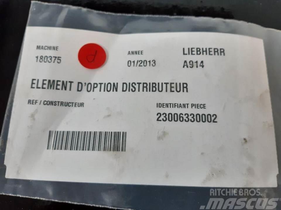 Liebherr A914 Componenti idrauliche