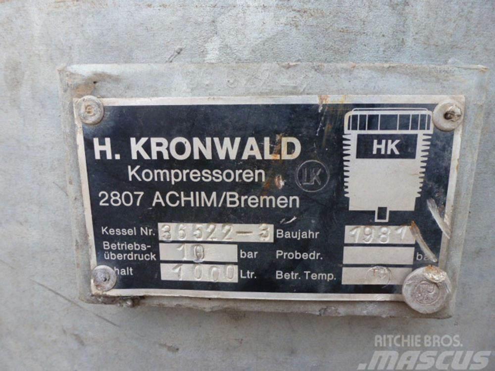 Kronwald 1000 Ltre Air Receiver Essiccatori per aria compressa