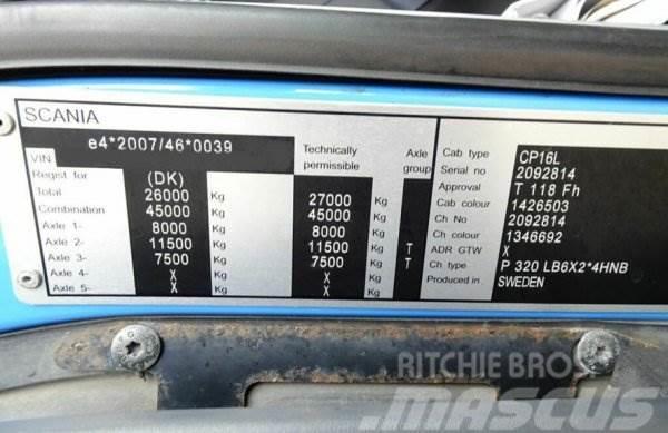 Scania P320 + Effer Autogru