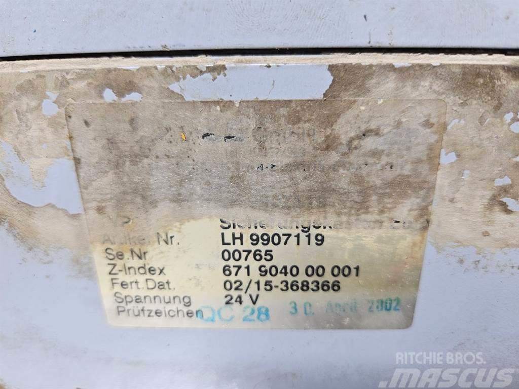 Liebherr A924B-9907119-Fuse box/Sicherungskasten Componenti elettroniche