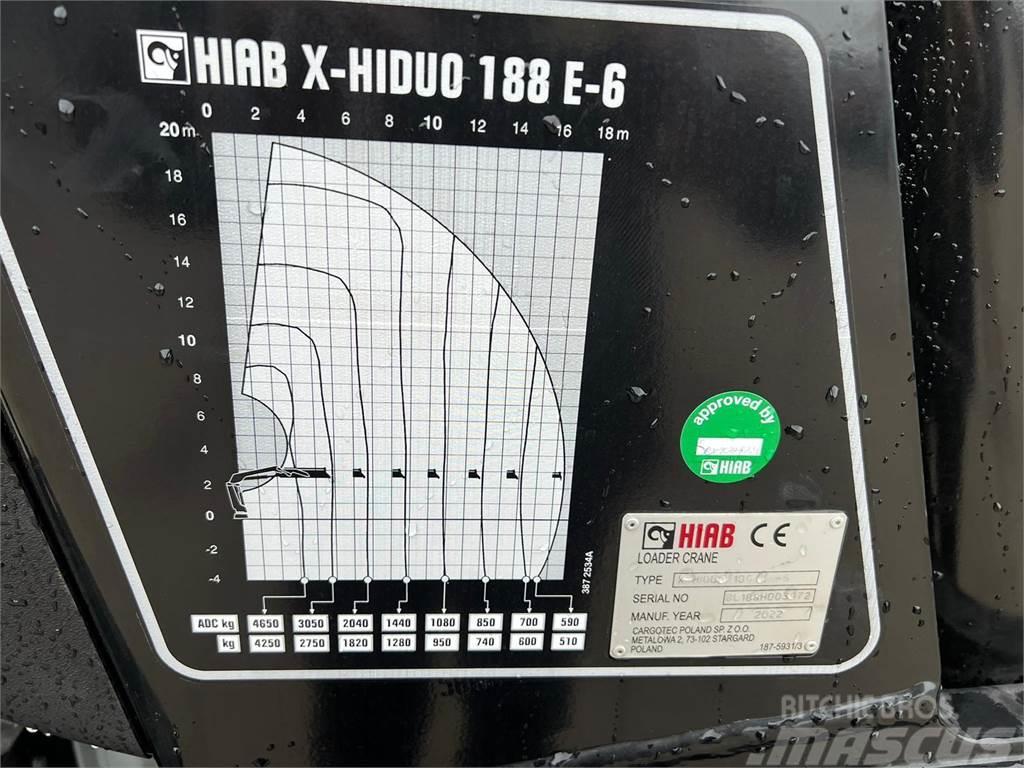 Hiab X-HIDUO 188 e-6 Gru da carico