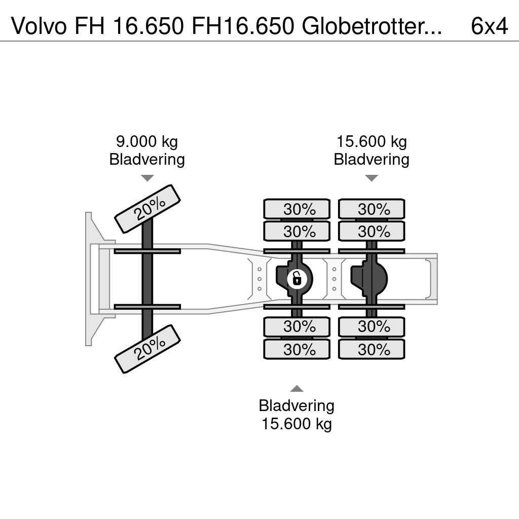 Volvo FH 16.650 FH16.650 Globetrotter EU6 VEB 200Ton Motrici e Trattori Stradali