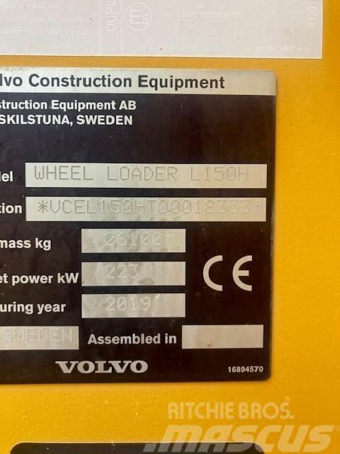 Volvo L150H Pale gommate