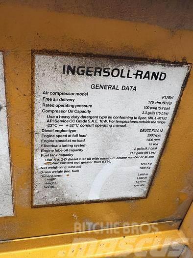 Ingersoll Rand P175WD Compressori