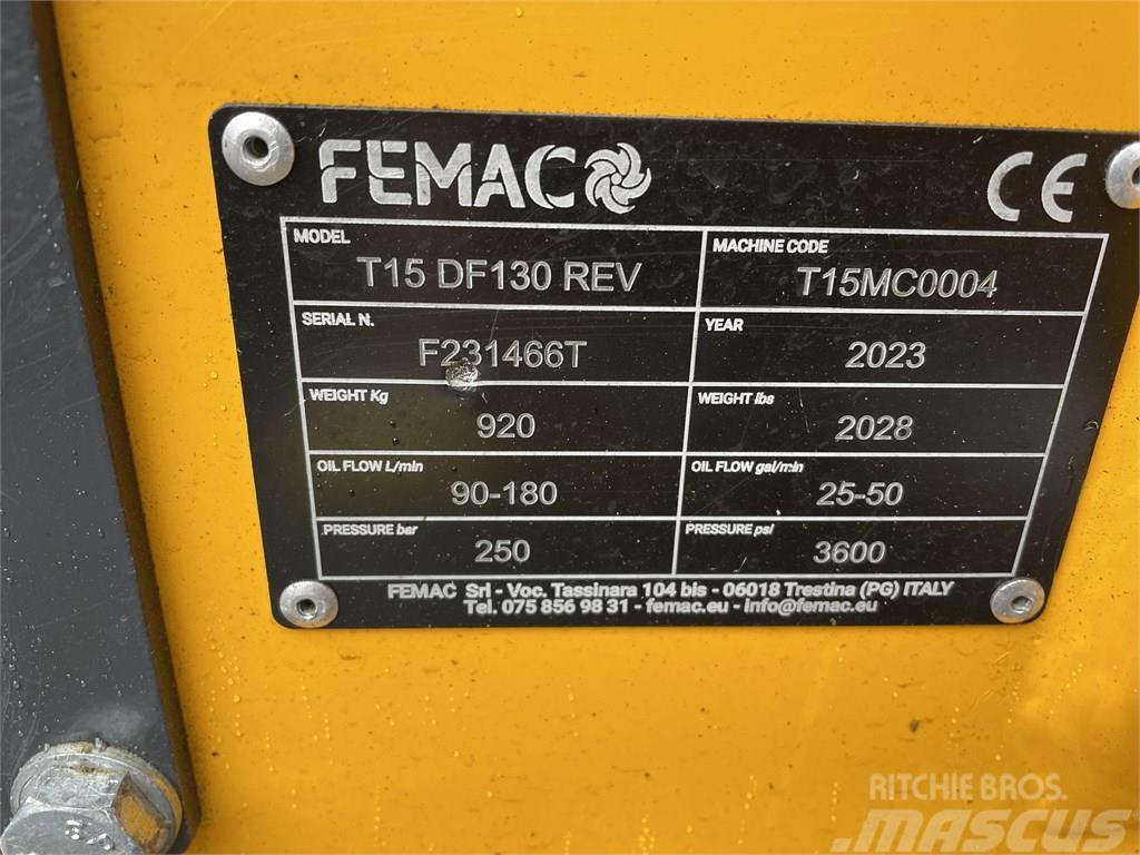 Femac T15 DF 130 REV Trince forestali
