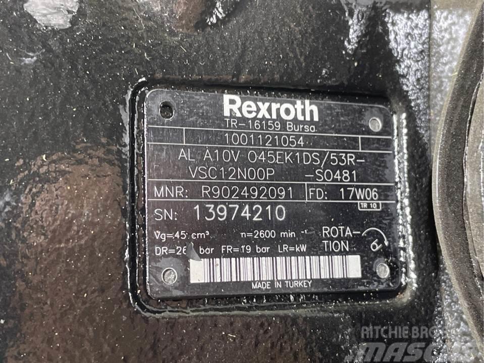 JLG 3006-Rexroth AL A10VO45EK1DS/53R-Load sensing pump Componenti idrauliche