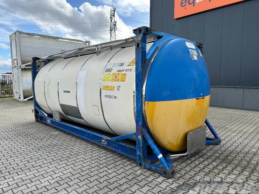 Van Hool 20FT SWAPBODY 30.800L, UN PORTABLE, T7, 5Y ADR- + Containers cisterna