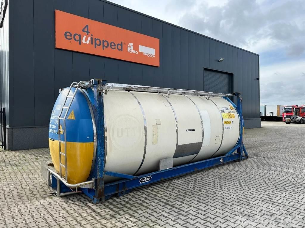 Van Hool 20FT SWAPBODY 30.800L, UN PORTABLE, T7, 5Y ADR- + Containers cisterna