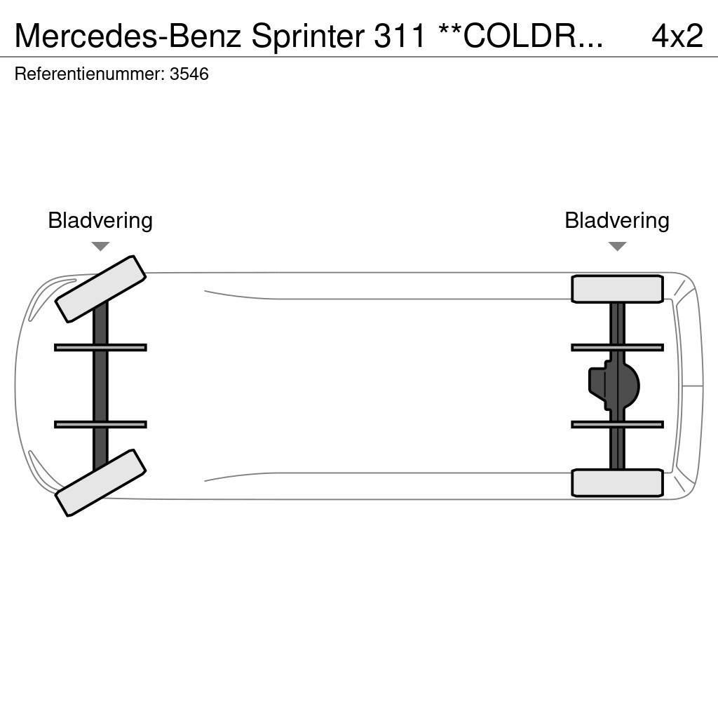 Mercedes-Benz Sprinter 311 **COLDROOM-FRIGO-BELGIAN VAN** Van a temperatura controllata