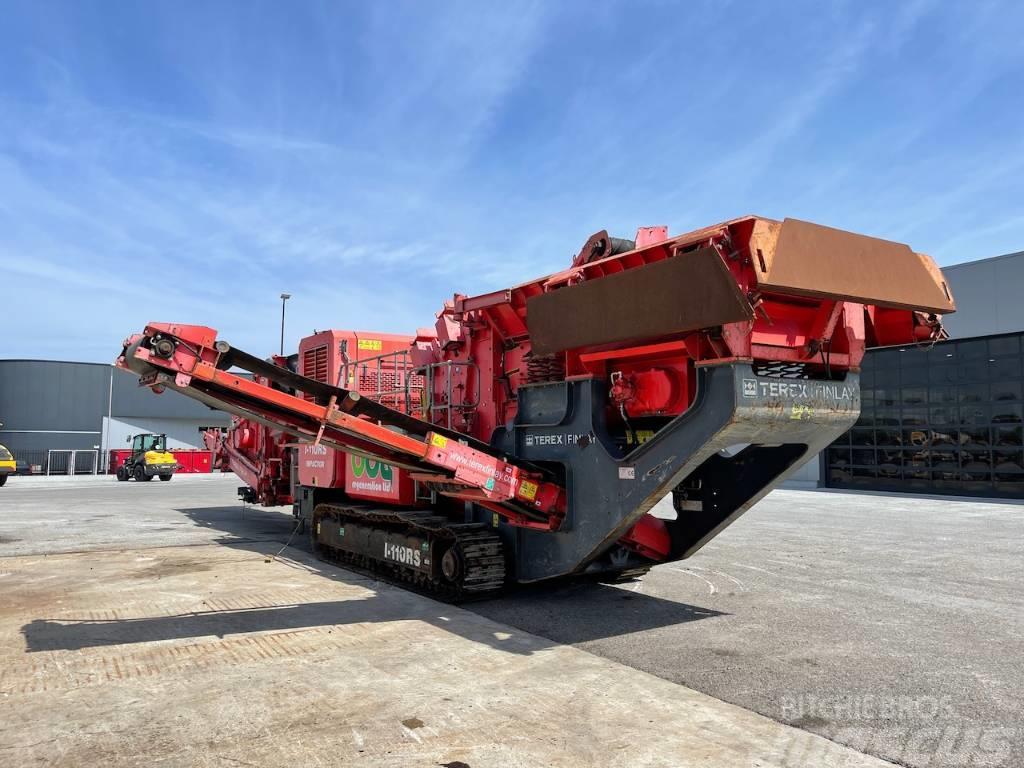 Terex Finlay I110RS Tracked Impact Crusher with screen deck Frantoi