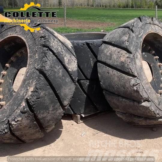 Brawler Solid Pneumatic Tires Escavatori gommati