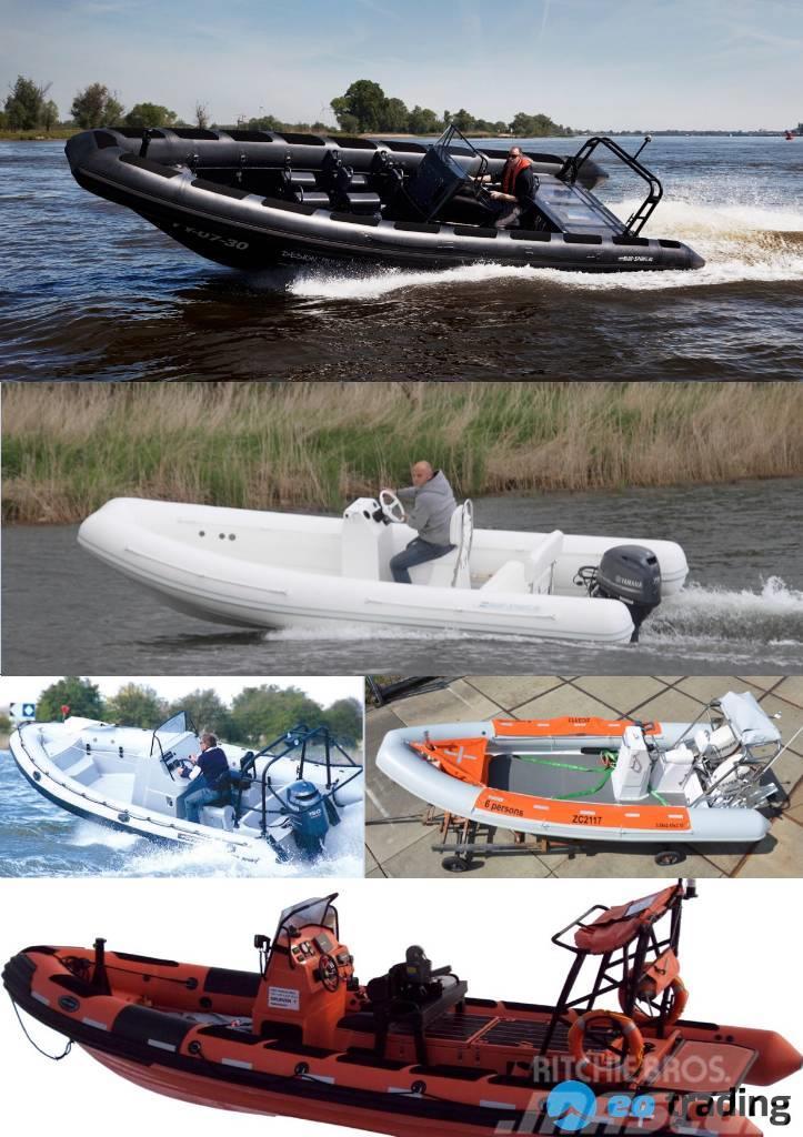  Workboats Multicat, Pilot, Rib, Landingcraft and M Barche da lavoro, chiatte e pontoni