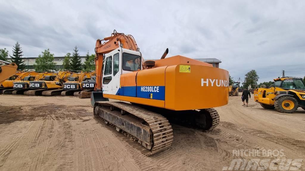 Hyundai Halla HE280LC Escavatori cingolati