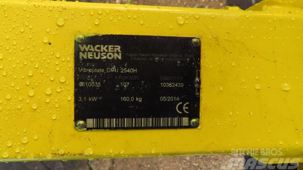 Wacker Neuson dpu 2540h diesel trilplaat/Compactor Plate Vibratori