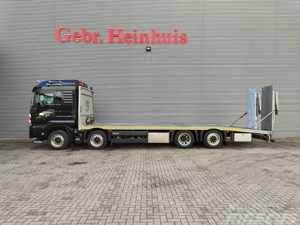 MAN TGS 35.470 8x3 Euro 6 Winch German Truck! Trasportatore per veicoli