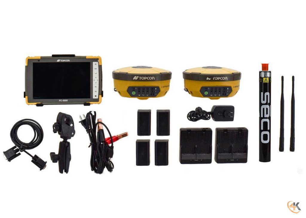Topcon Dual Hiper V FH915 Base/Rover w FC-5000, Pocket-3D Altri componenti