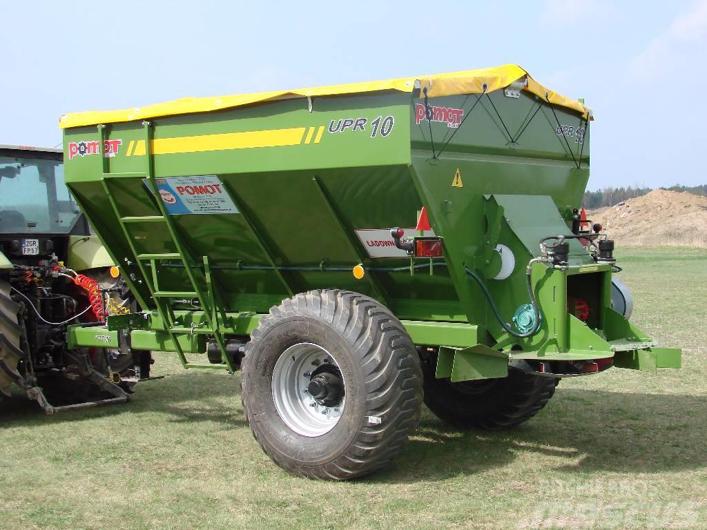 Pomot UPR 10 tones fertilizer and lime spreader, DIRECT Spargiminerale