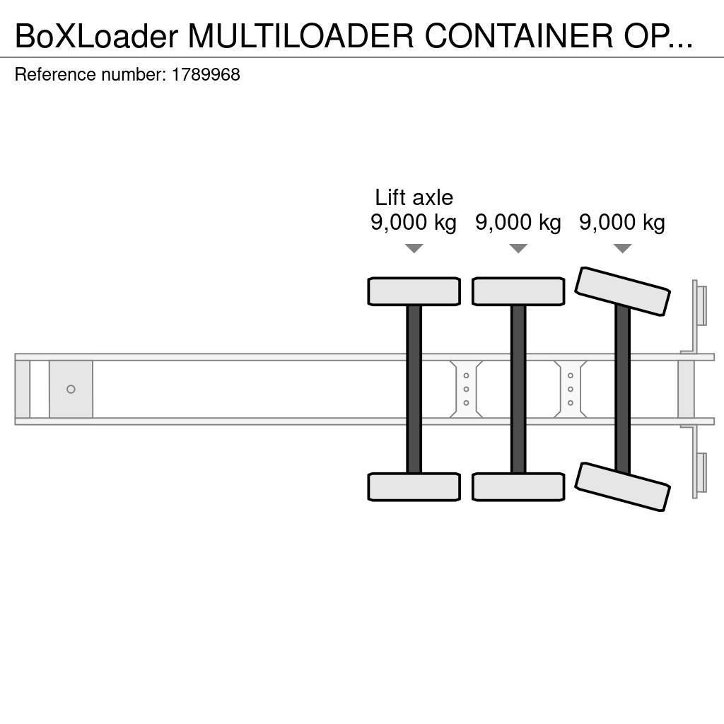  BOXLOADER MULTILOADER CONTAINER OPLEGGER/TRAILER/A Semirimorchi portacontainer
