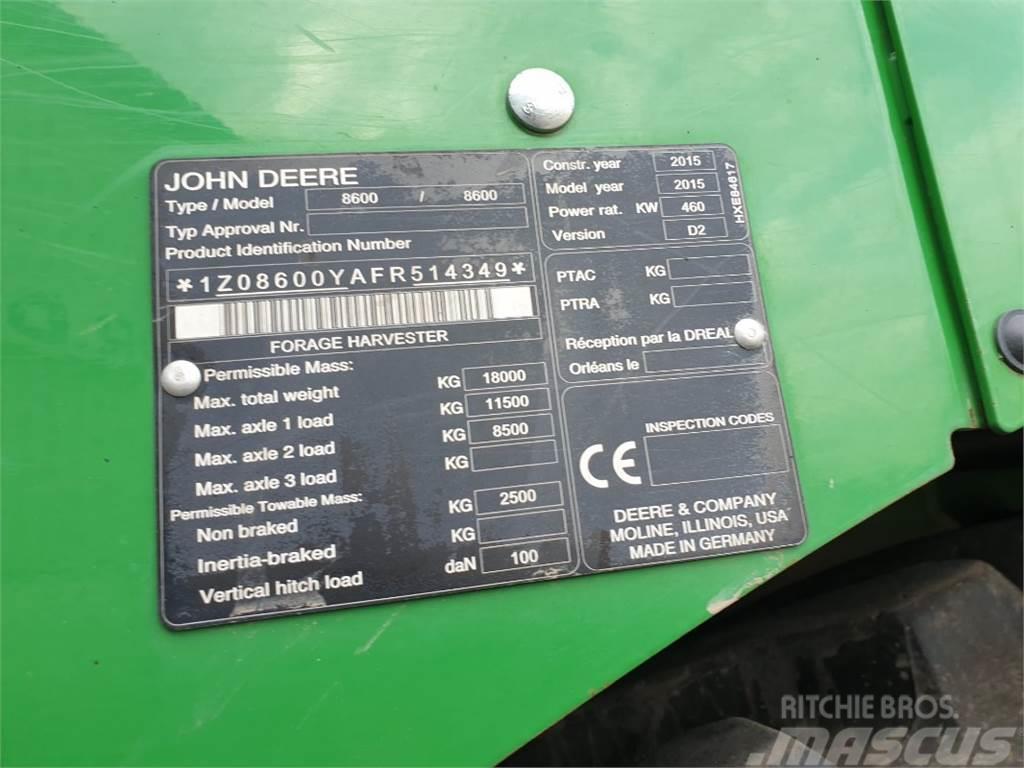 John Deere 8600 Falciatrinciatrici