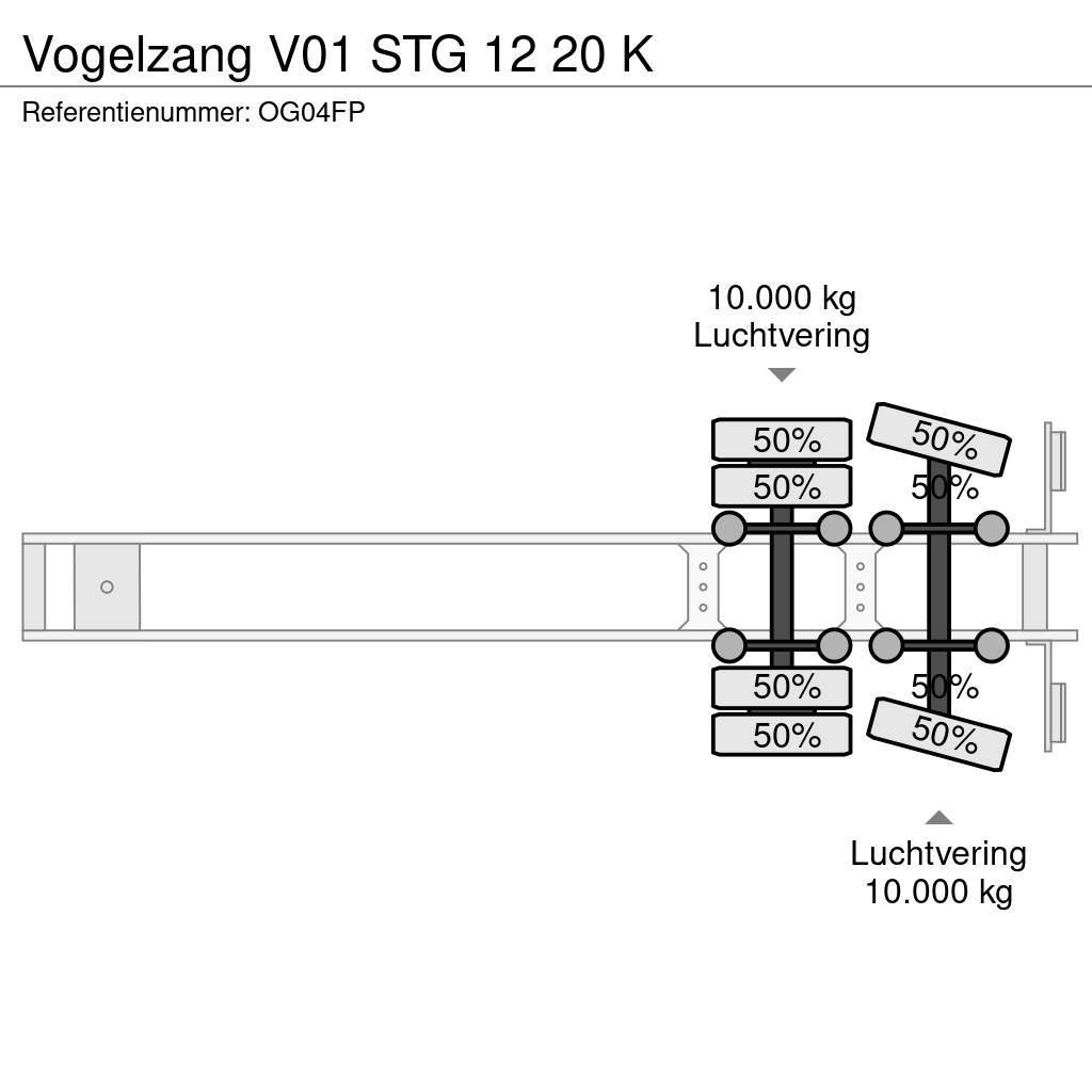 Vogelzang V01 STG 12 20 K Semirimorchi a cassone chiuso