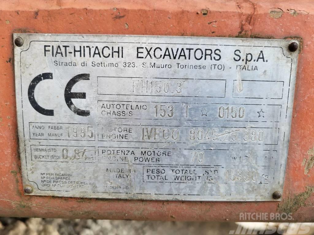 Fiat-Hitachi FH150.3 Escavatori cingolati