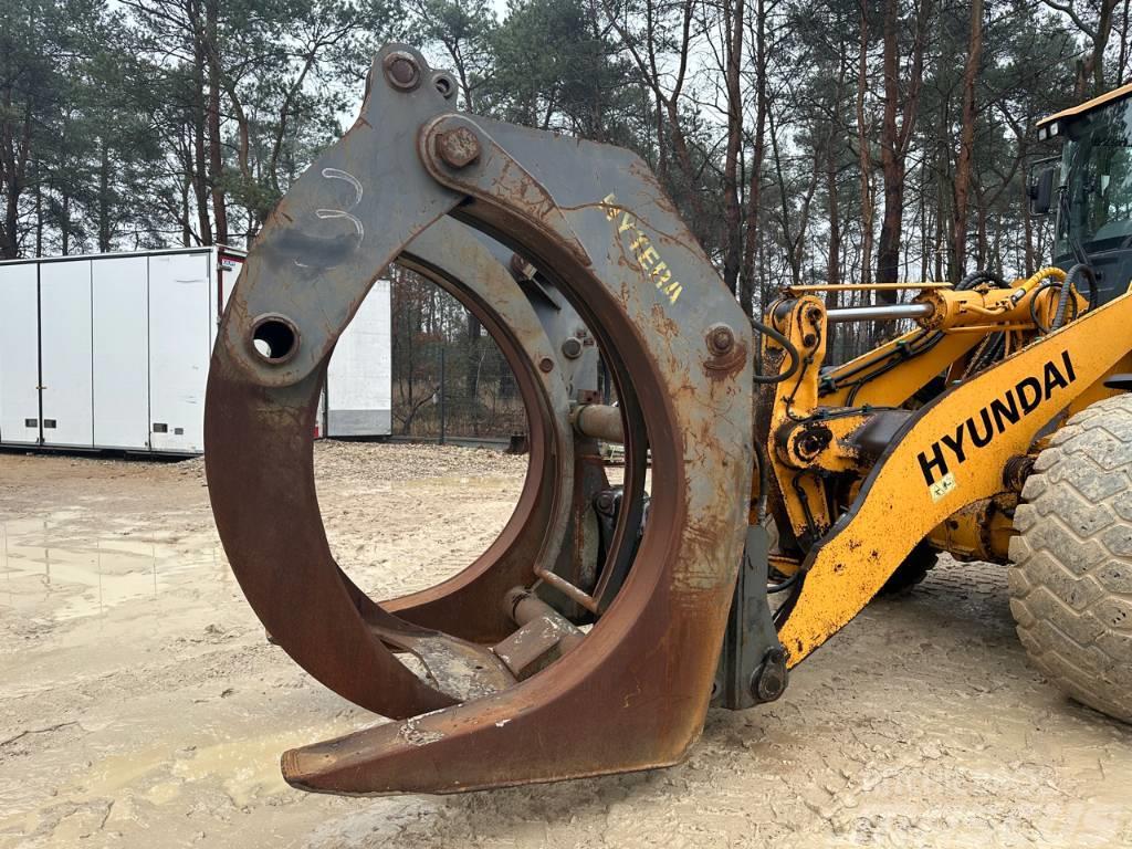 Log grapple suited for Volvo L120 L150 L220 trees logs Pinze