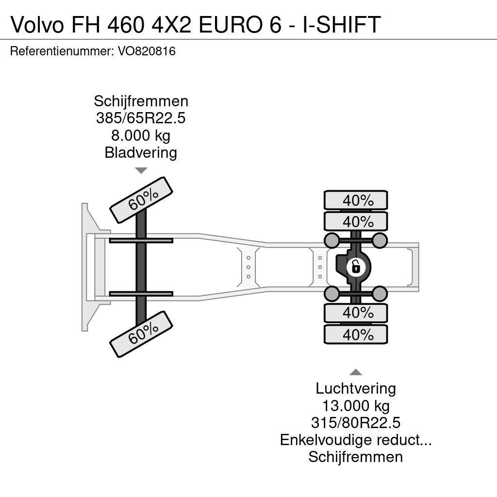 Volvo FH 460 4X2 EURO 6 - I-SHIFT Motrici e Trattori Stradali