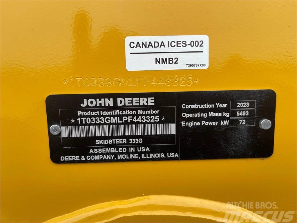 John Deere 333G Trince forestali