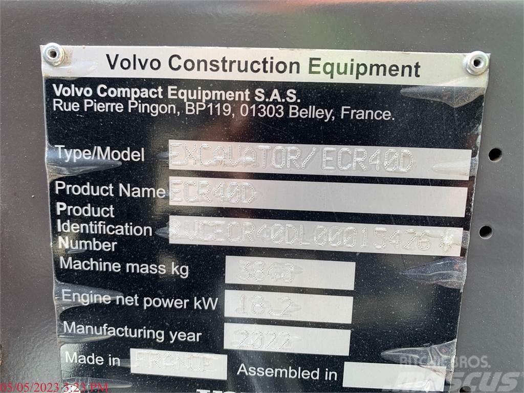 Volvo ECR40D Miniescavatori
