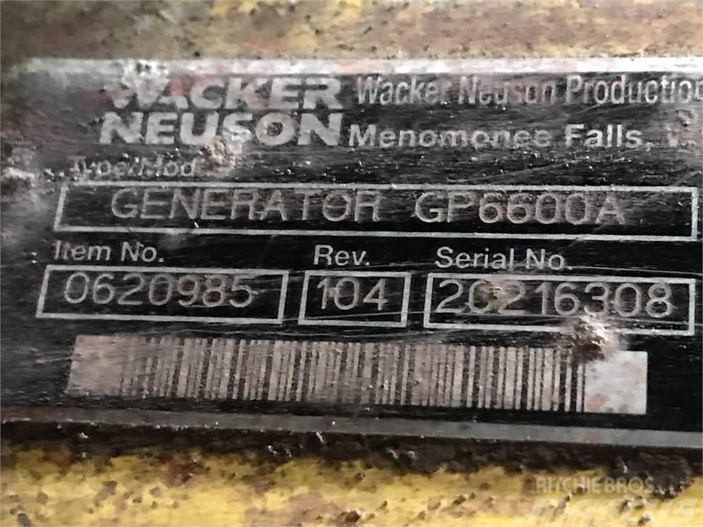 Wacker Neuson GP6600A Altri generatori