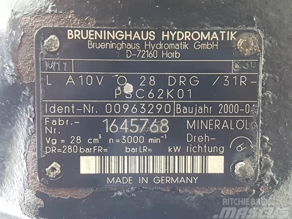 Brueninghaus Hydromatik AL A10VO28DRG/31R-PSC62K01-Load sensing pump Componenti idrauliche