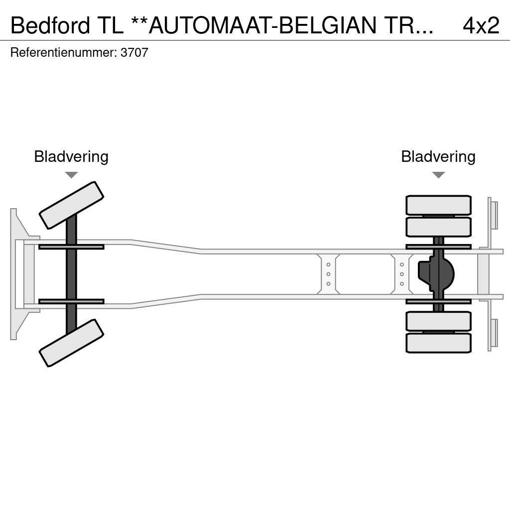 Bedford TL **AUTOMAAT-BELGIAN TRUCK** Camion Pompieri