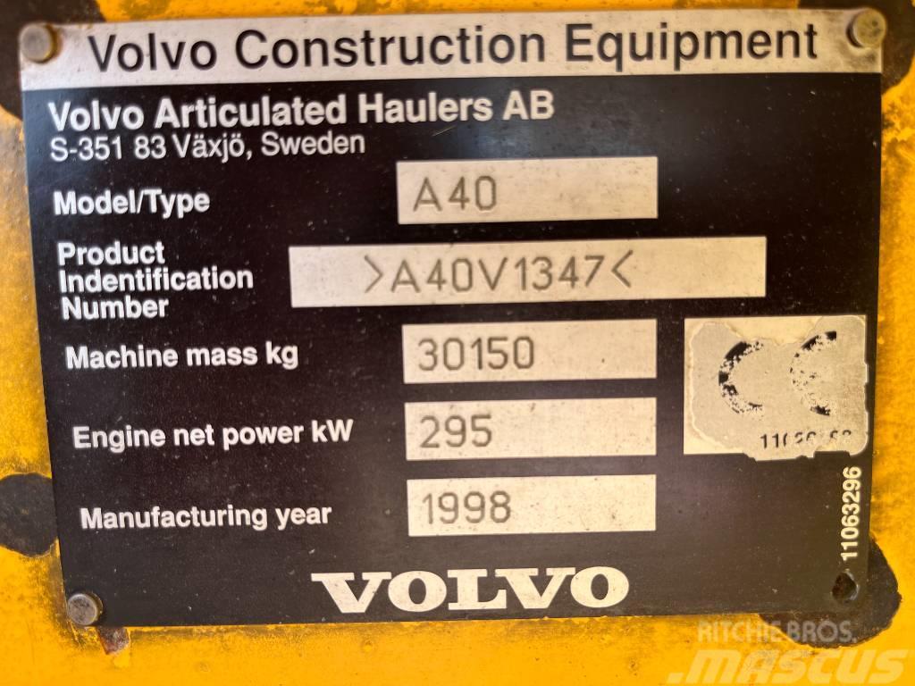 Volvo A 40 Dumpers articolati