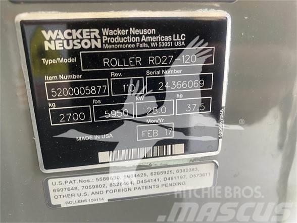 Wacker Neuson RD27-120 Rulli monotamburo