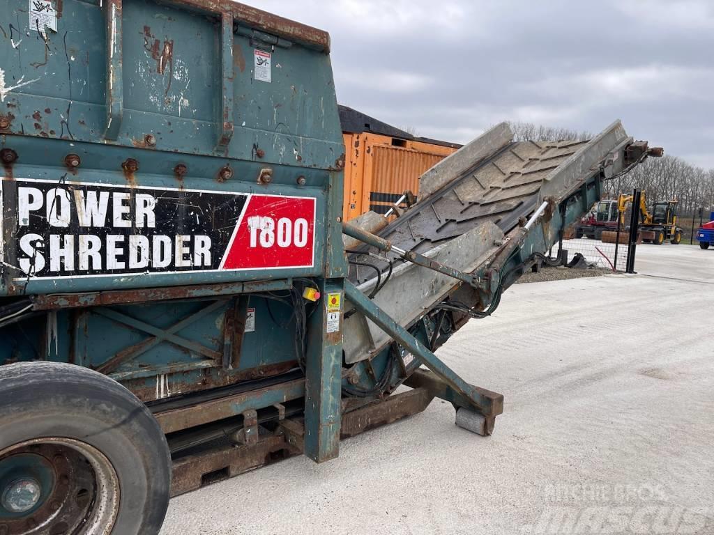 PowerScreen Powershredder 1800 Trituratori di rifiuti
