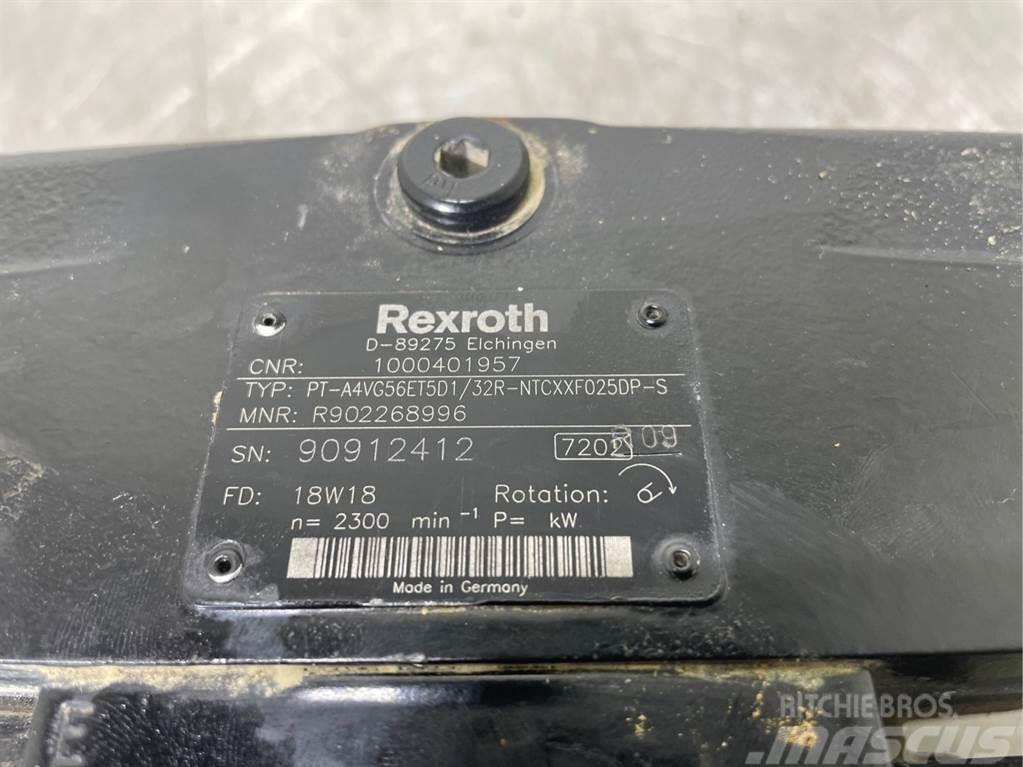 Wacker Neuson 1000401957-Rexroth A4VG56ET5D1/32R-Drive pump Componenti idrauliche