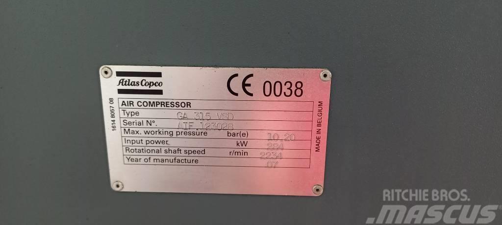 Atlas Copco GA 315 VSD Compressori