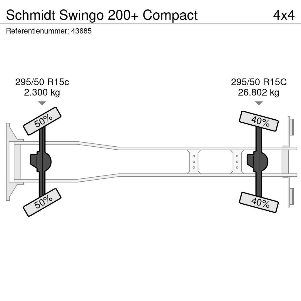 Schmidt Swingo 200+ Compact Autocarro spazzatrice