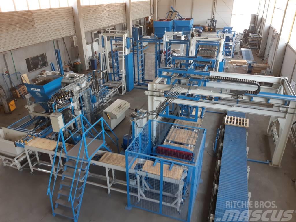 Metalika Concrete Block Manufacturing Plant (Line) Macchine per calcestruzzo e pietra